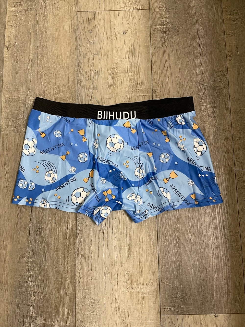 Argentina soccer boxer briefs trunk